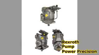 Rexroth A10VSO Hidrolik Pompa Hassas Güç